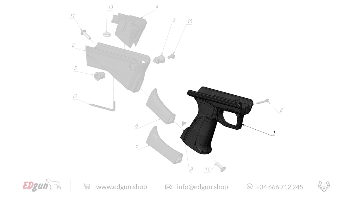 Guard Spare Parts for Fenix & F7