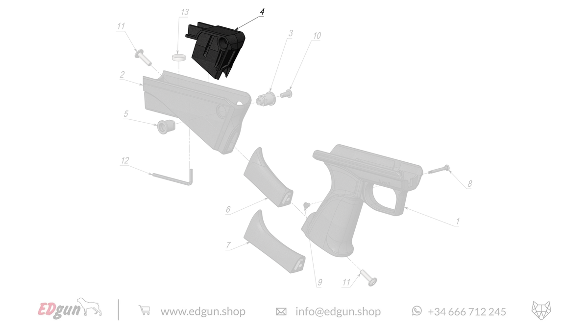 Guard Spare Parts for Fenix & F7
