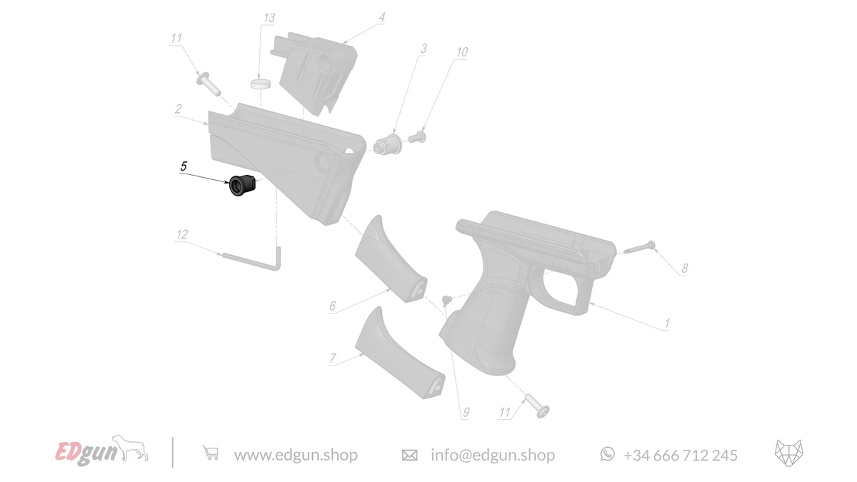 Guard Spare Parts for Fenix & F7