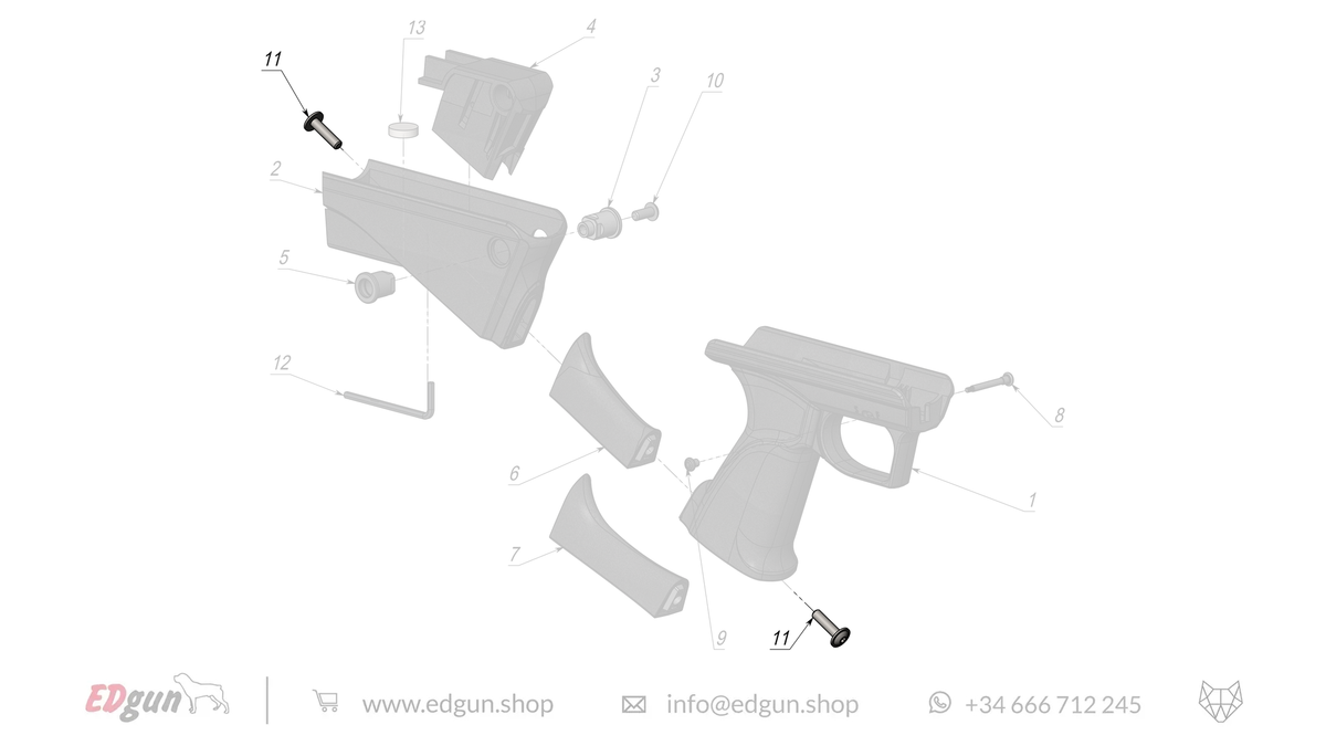 Guard Spare Parts for Fenix & F7