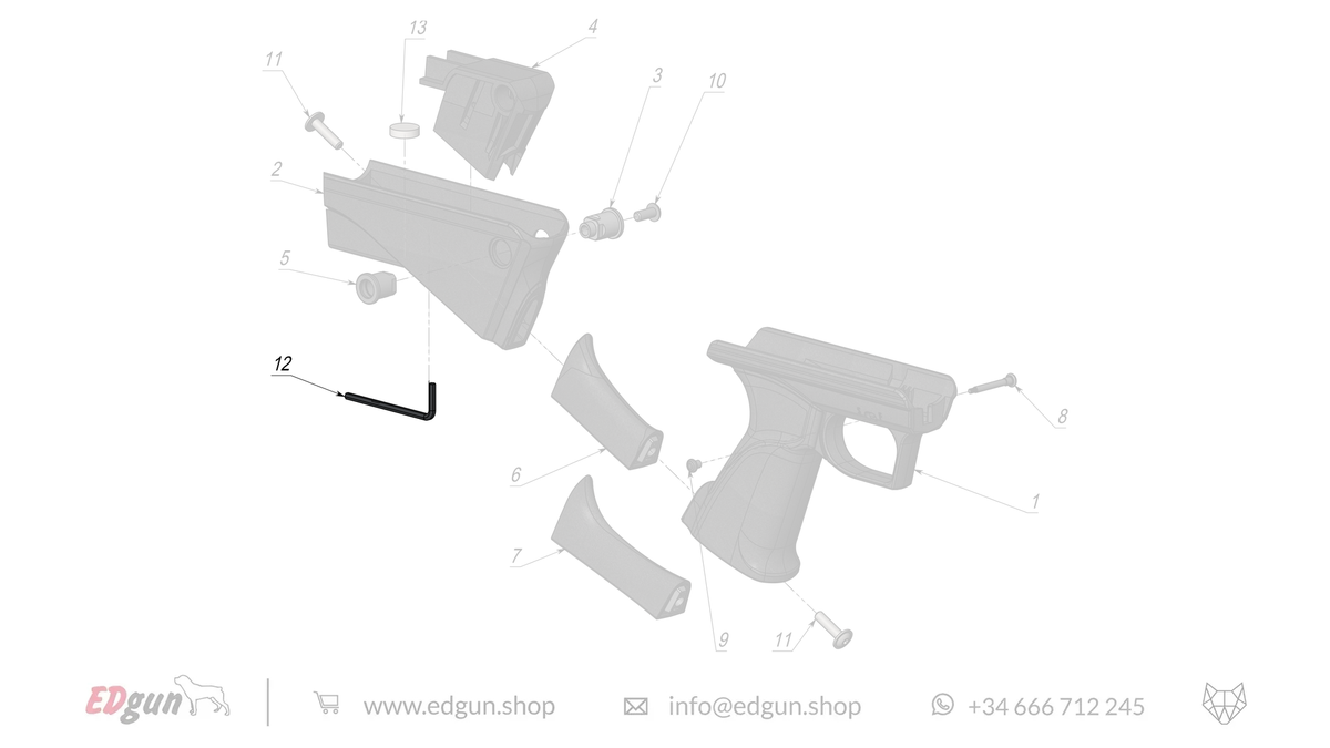 Guard Spare Parts for Fenix & F7