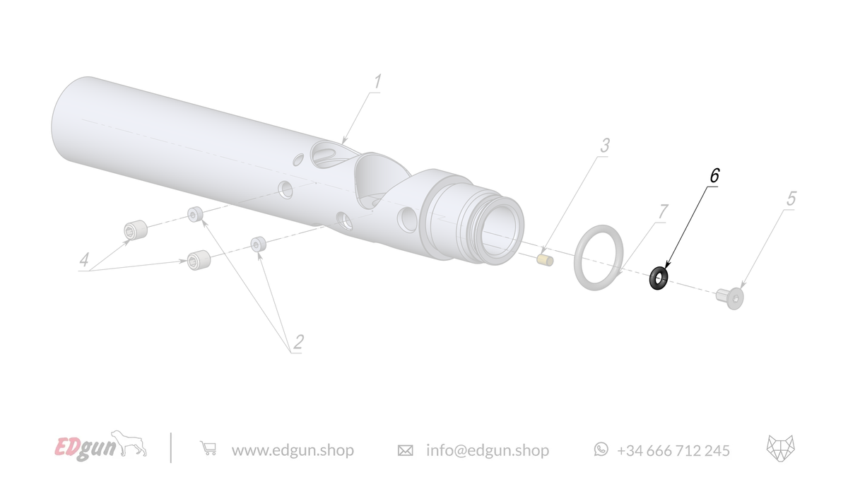 Spacer Spare Parts for Fenix & F7