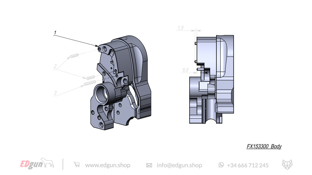 Body Spare Parts for Fenix & F7