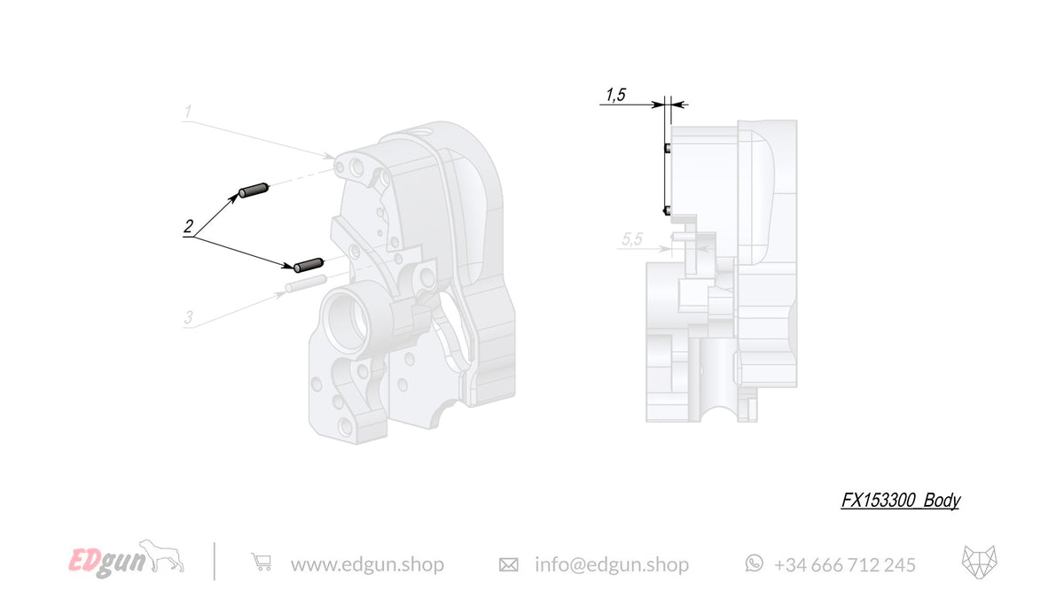 Body Spare Parts for Fenix & F7