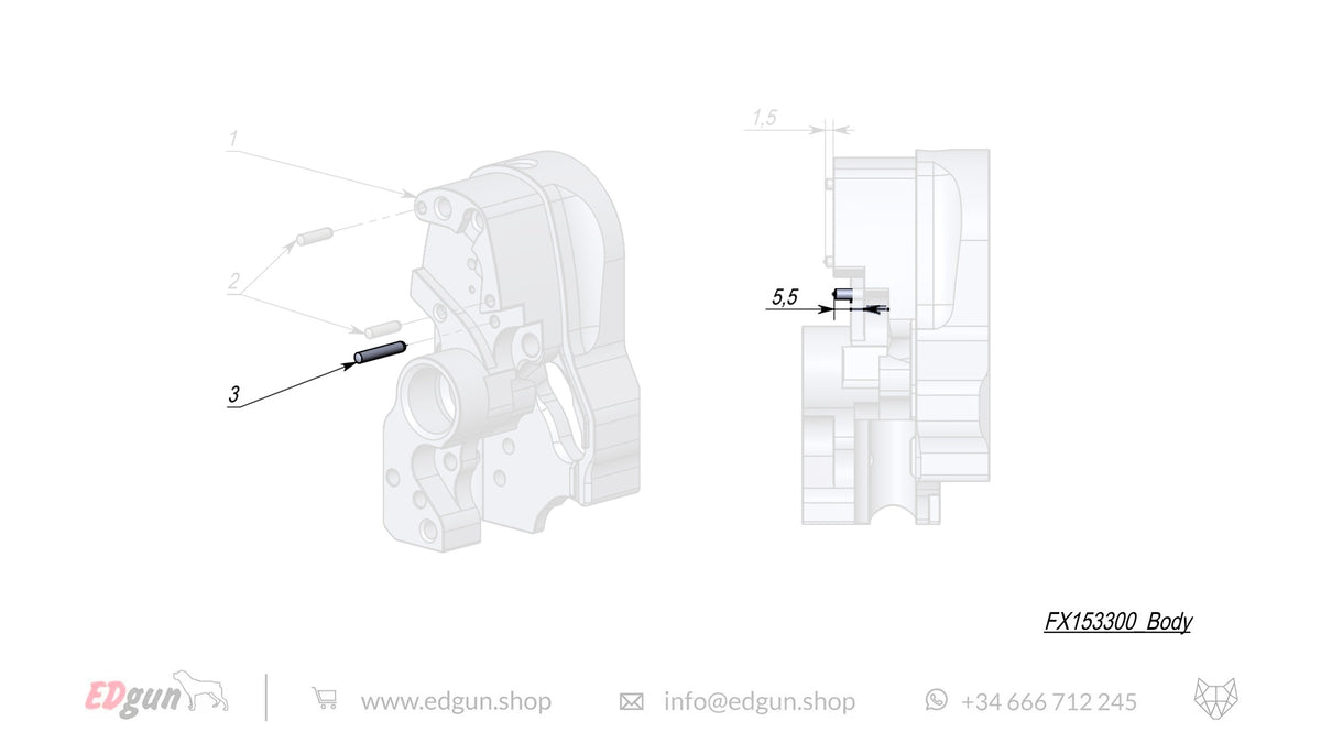 Body Spare Parts for Fenix & F7