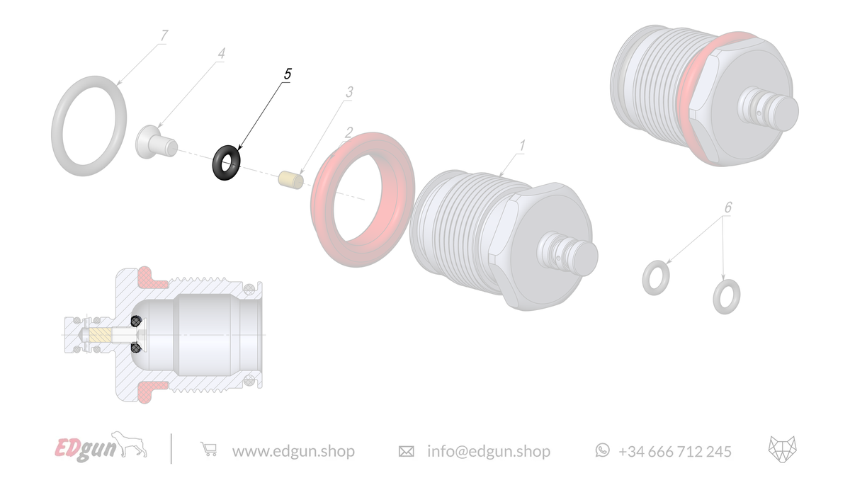 Forward Plug Spare Parts for Fenix & F7