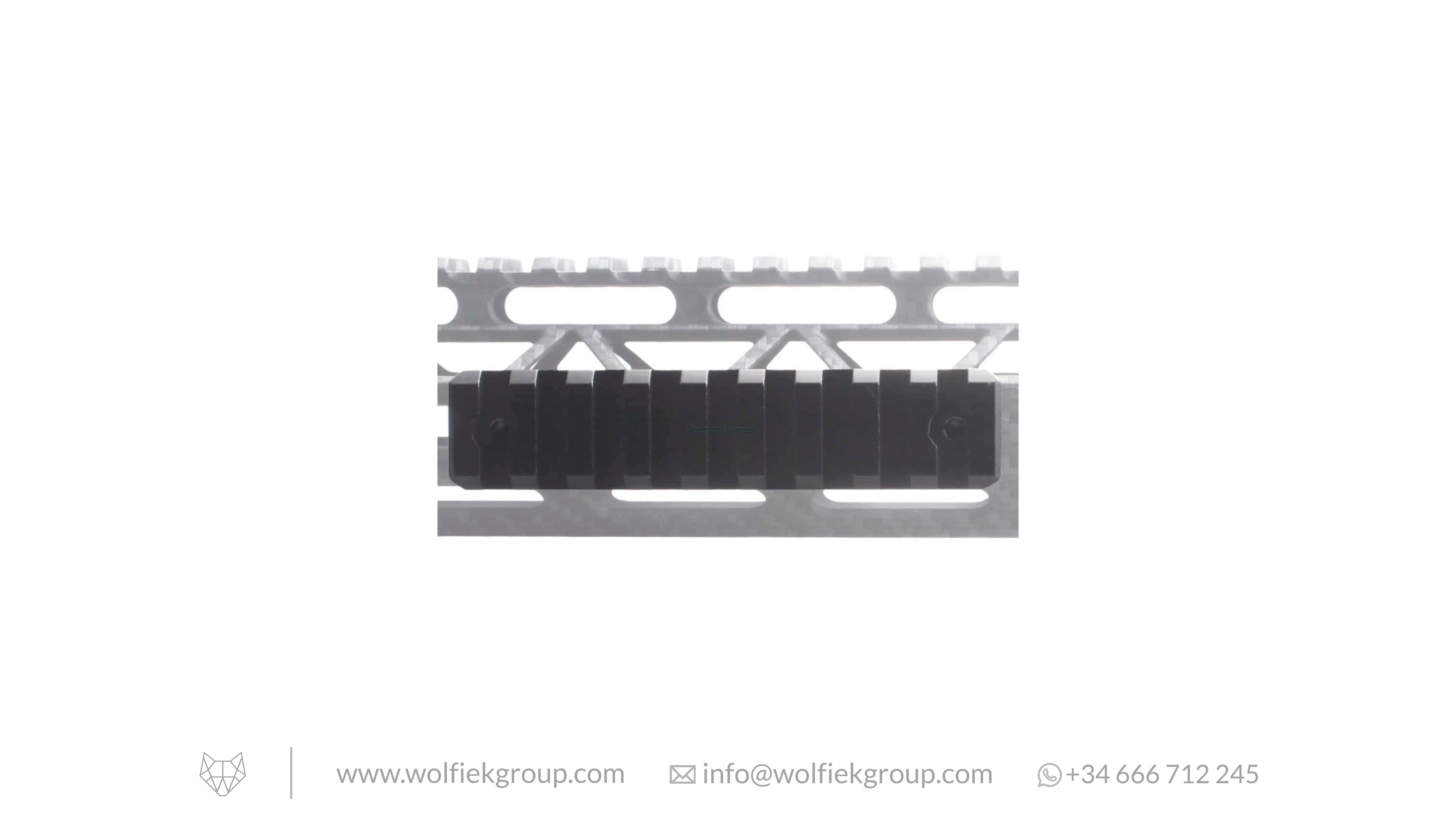 MLOK 4 Inch Hand-guard Spare Rail