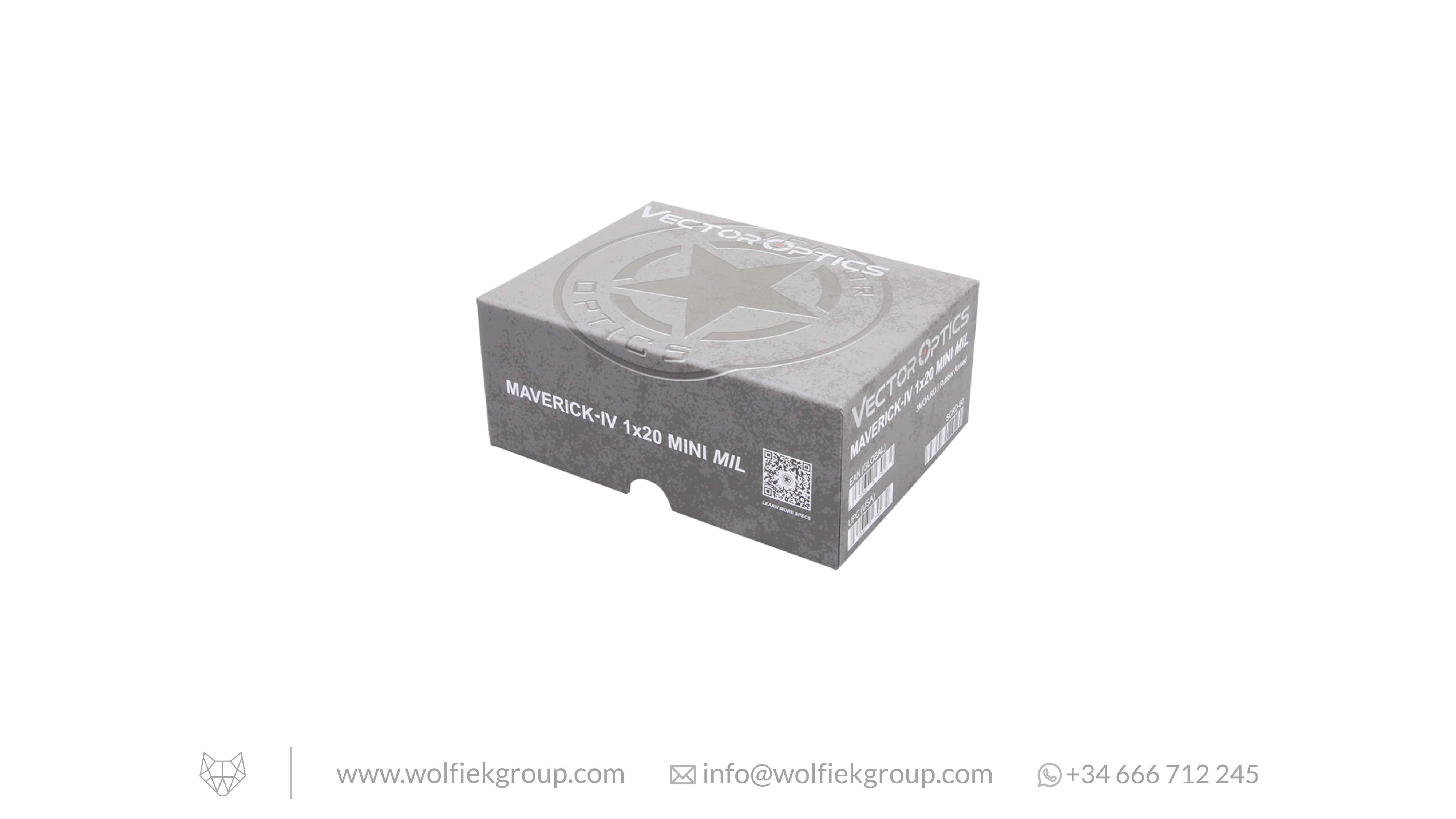 Vector Optics Maverick Mini Rubber Armored Reflex Sight - IV 1x20 MIL