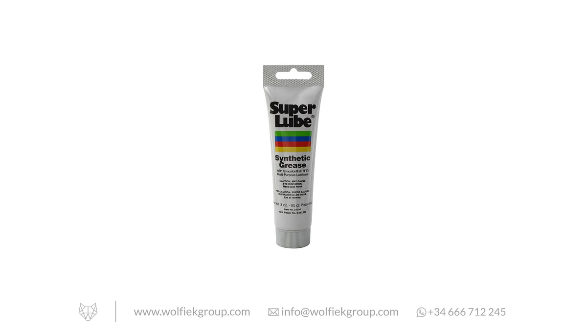 Tube of Super Lube silicone grease that hydrates the carbine