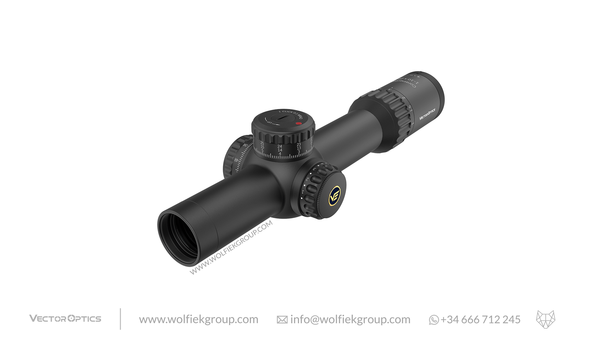 Vector Optics · Continental X10 1-10X28 ED VET-CTR