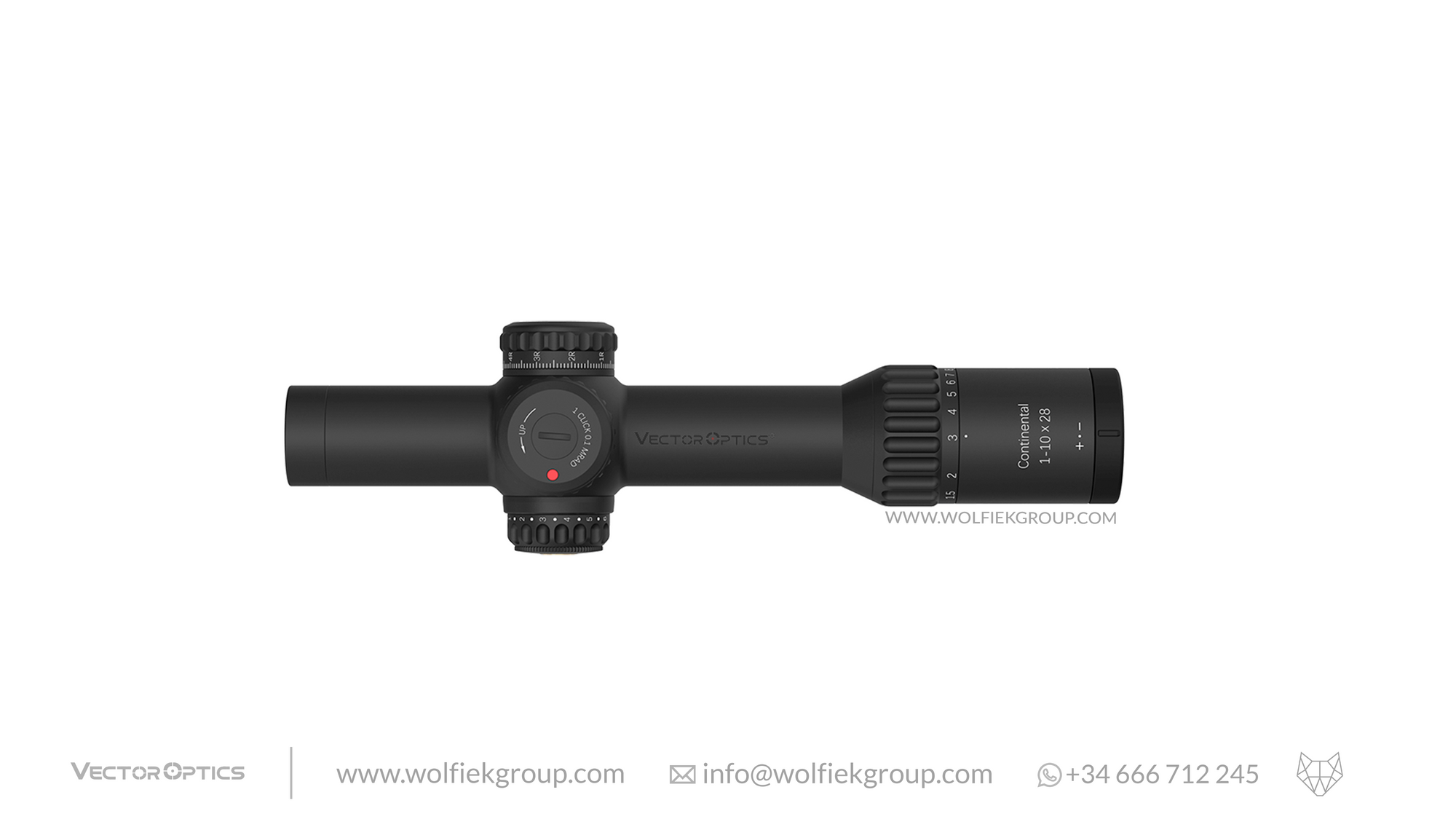 Vector Optics · Continental X10 1-10X28 ED VET-CTR