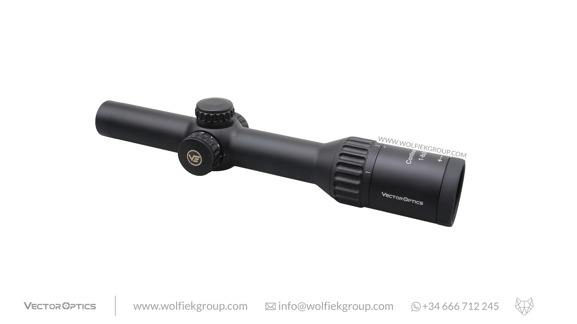 Óptica Vectorial · Continental X8 1-8X24 SFP Caza ED