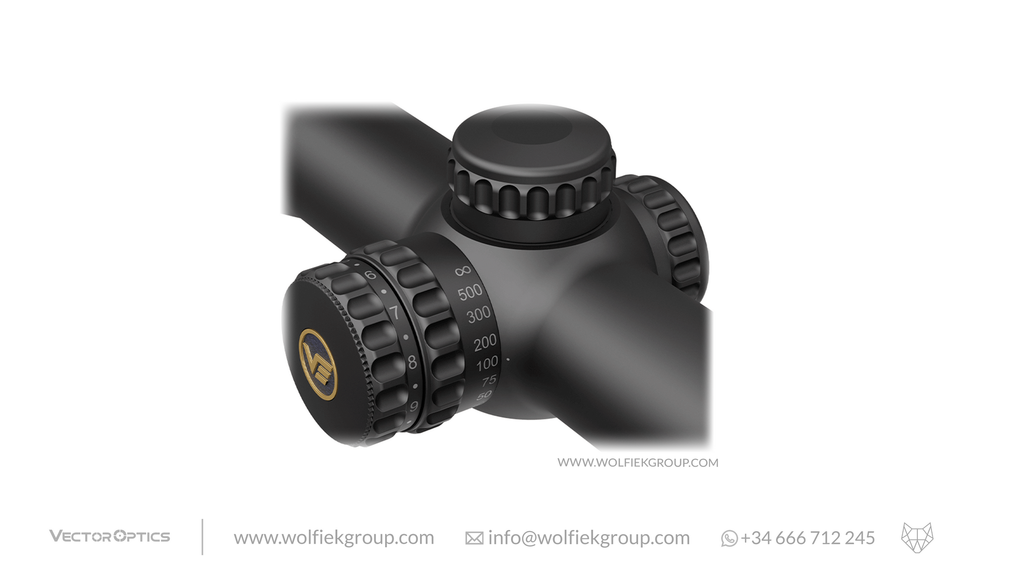 Vector Optics · Mira telescópica Continental X8 2-16X50 SFP ED