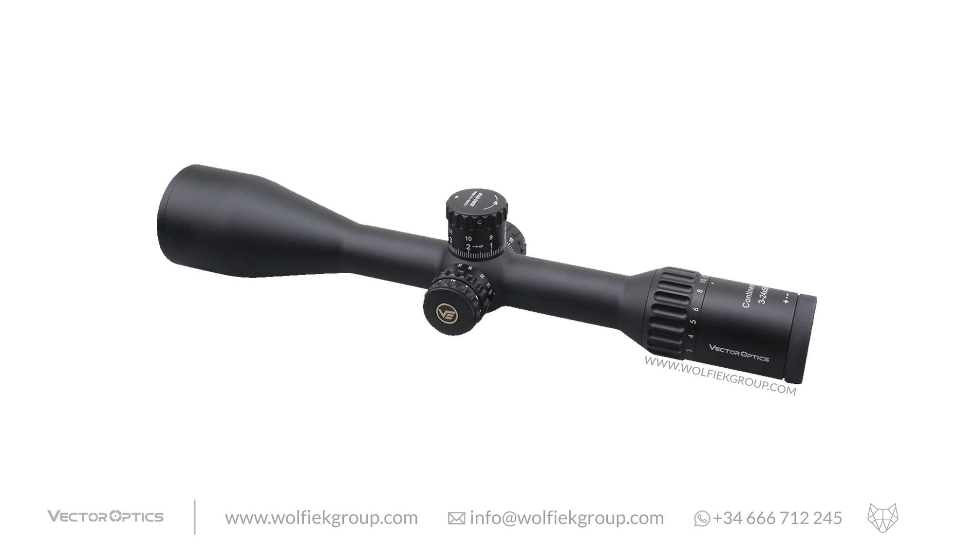 Vector Optics · Continental X8 3-24X56 SFP ED Tactical