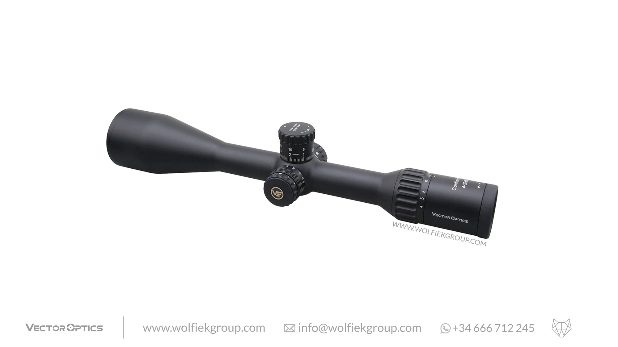 Vector Optics · Continental X8 4-32X56 SFP ED Tactical