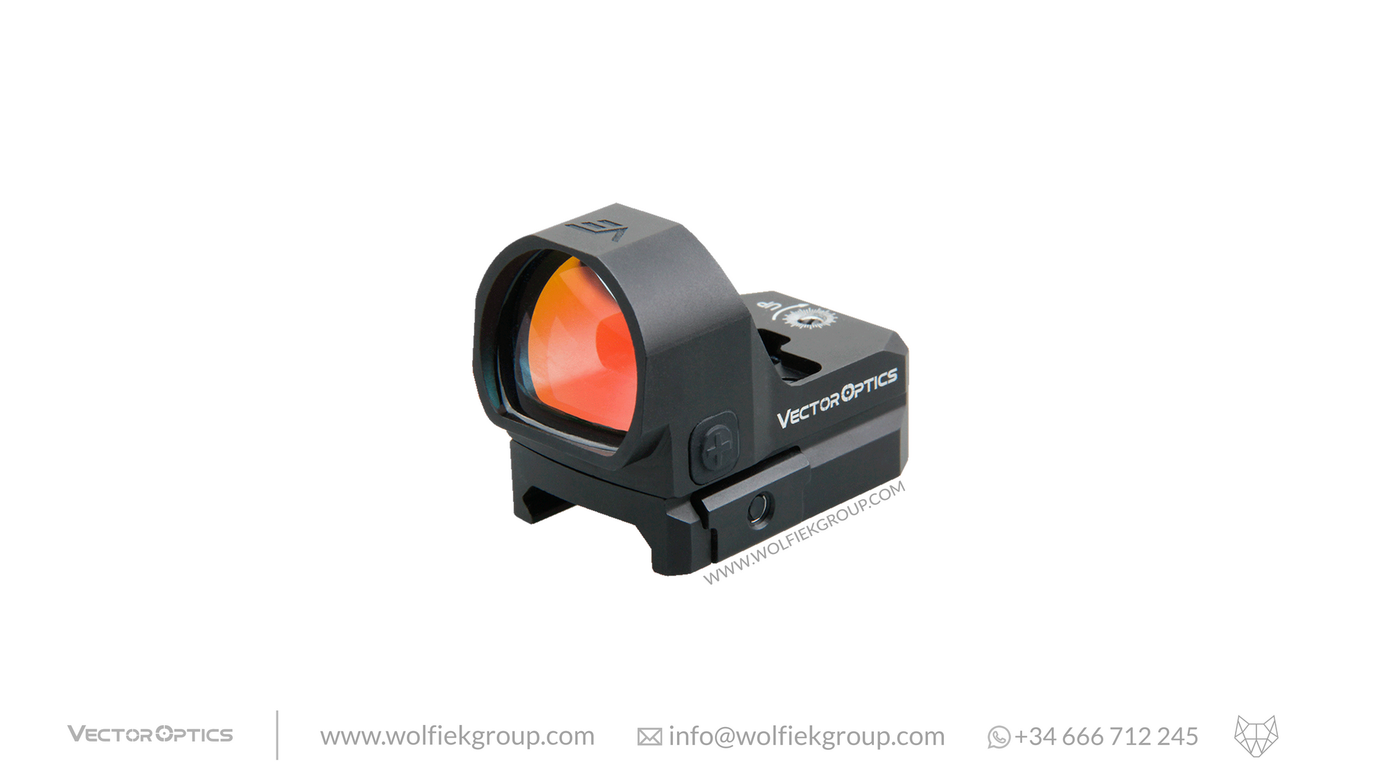 Vector Optics · Frenzy 1x22x26 MOS Multi Reticle Pistol Red Dot Sight