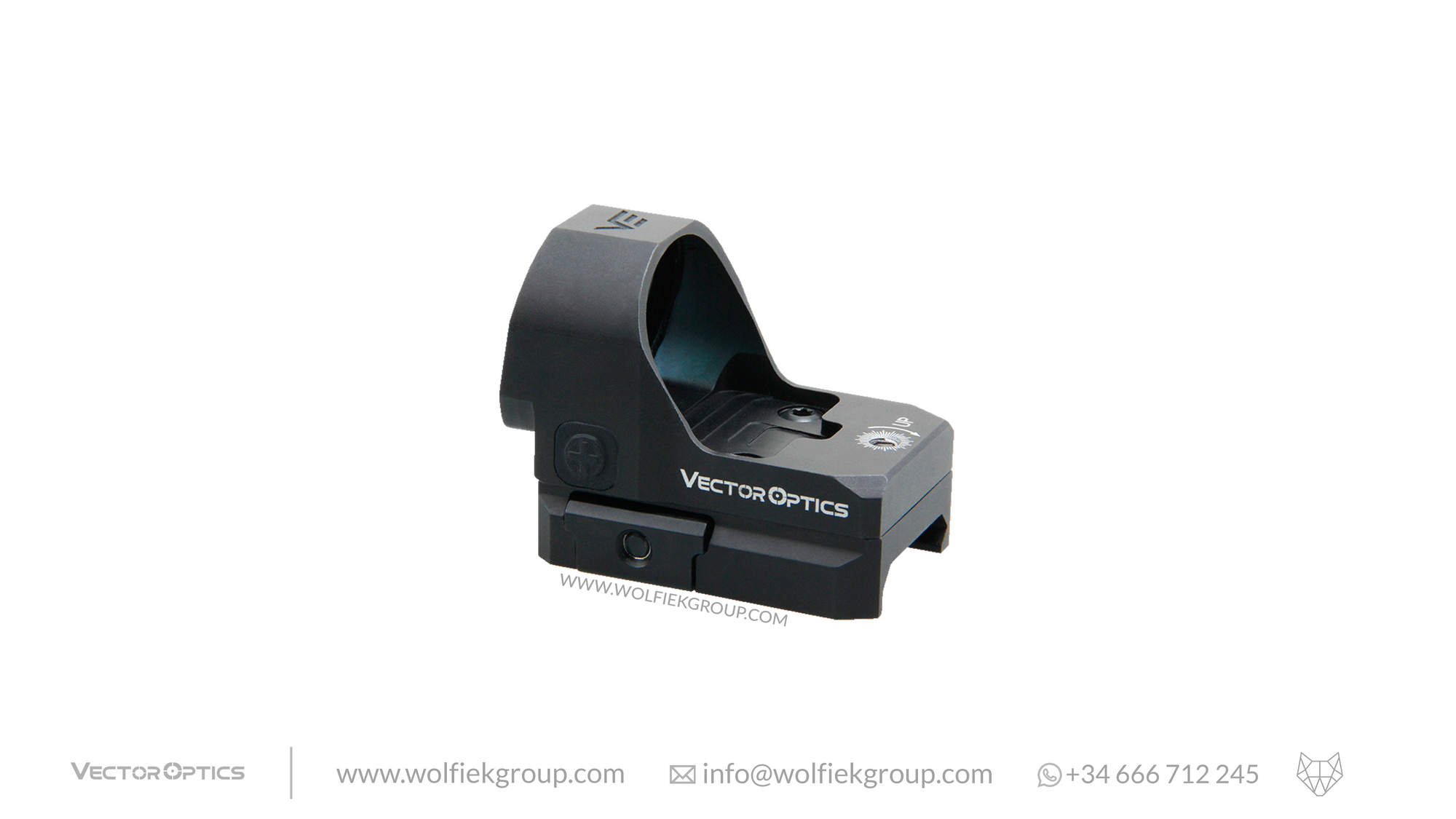 Vector Optics · Frenzy 1x22x26 MOS Multi Reticle Pistol Red Dot Sight