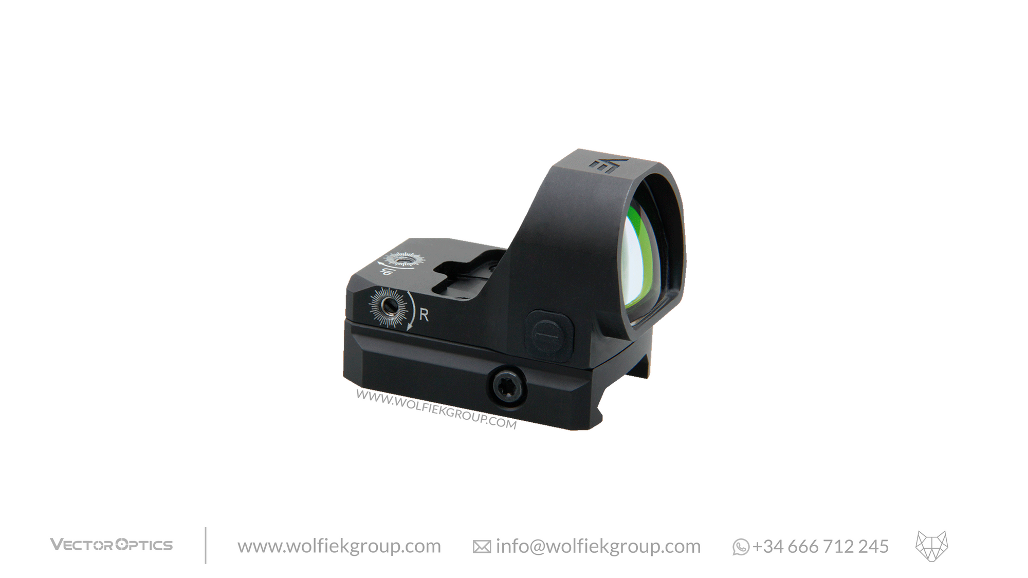 Vector Optics · Frenzy 1x22x26 MOS Multi Reticle Pistol Red Dot Sight