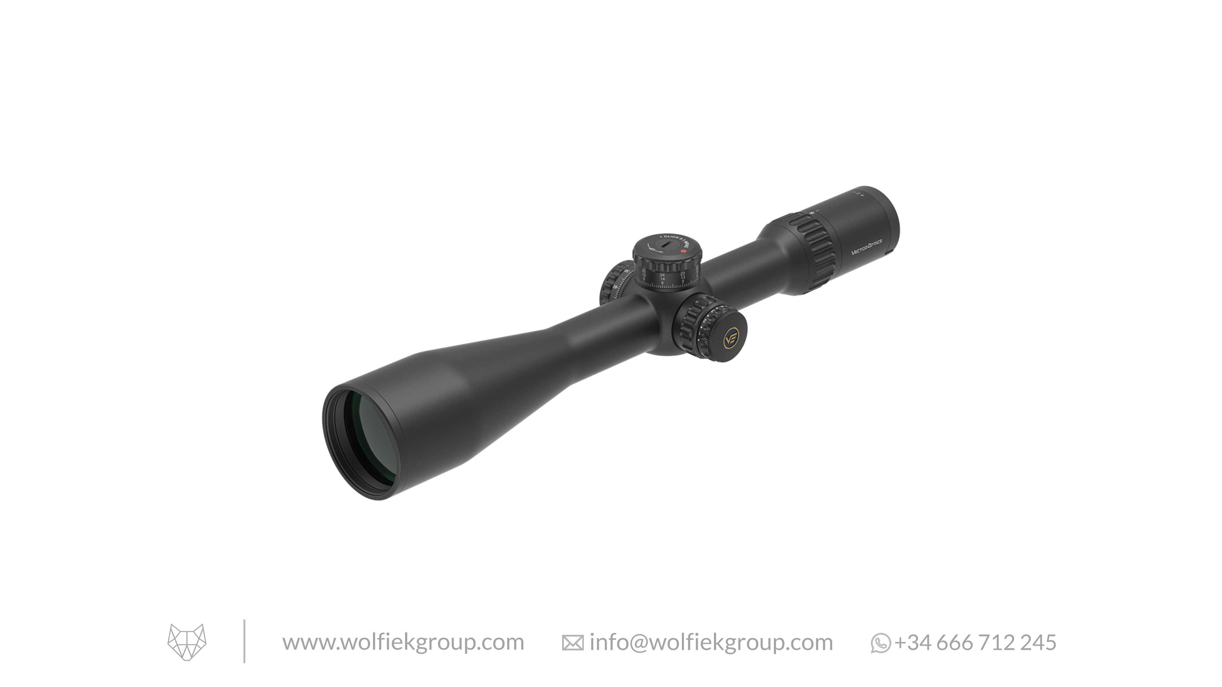 Vector Optics Continental Riflescope - x6 6-36X56 FFP PRS Rifle Scope PRS