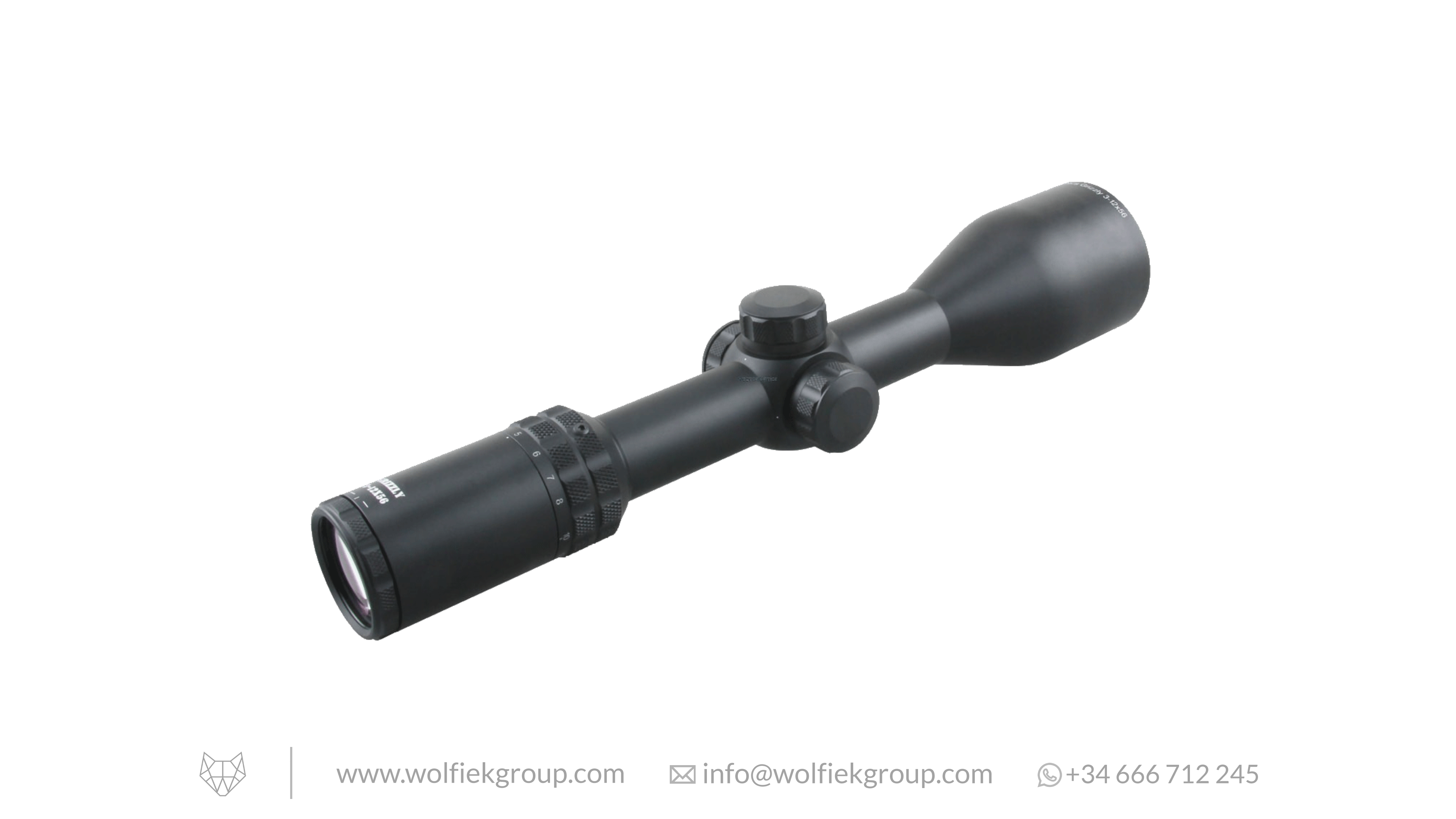 Vector Optics Grizzly Riflescope - 3-12x56 SFP