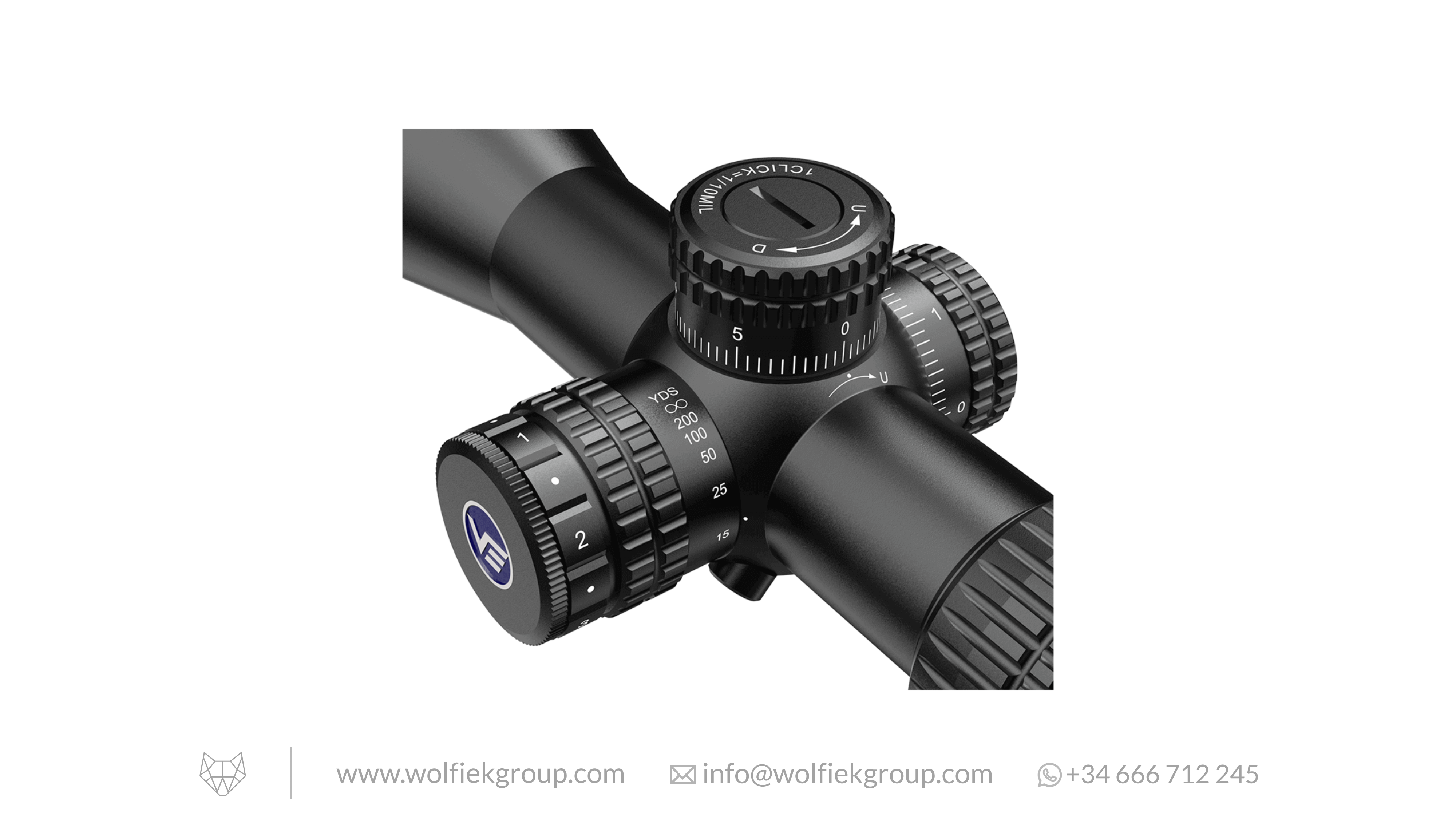 Vector Optics Veyron Compact Riflescope - 3-12x44IR SFP