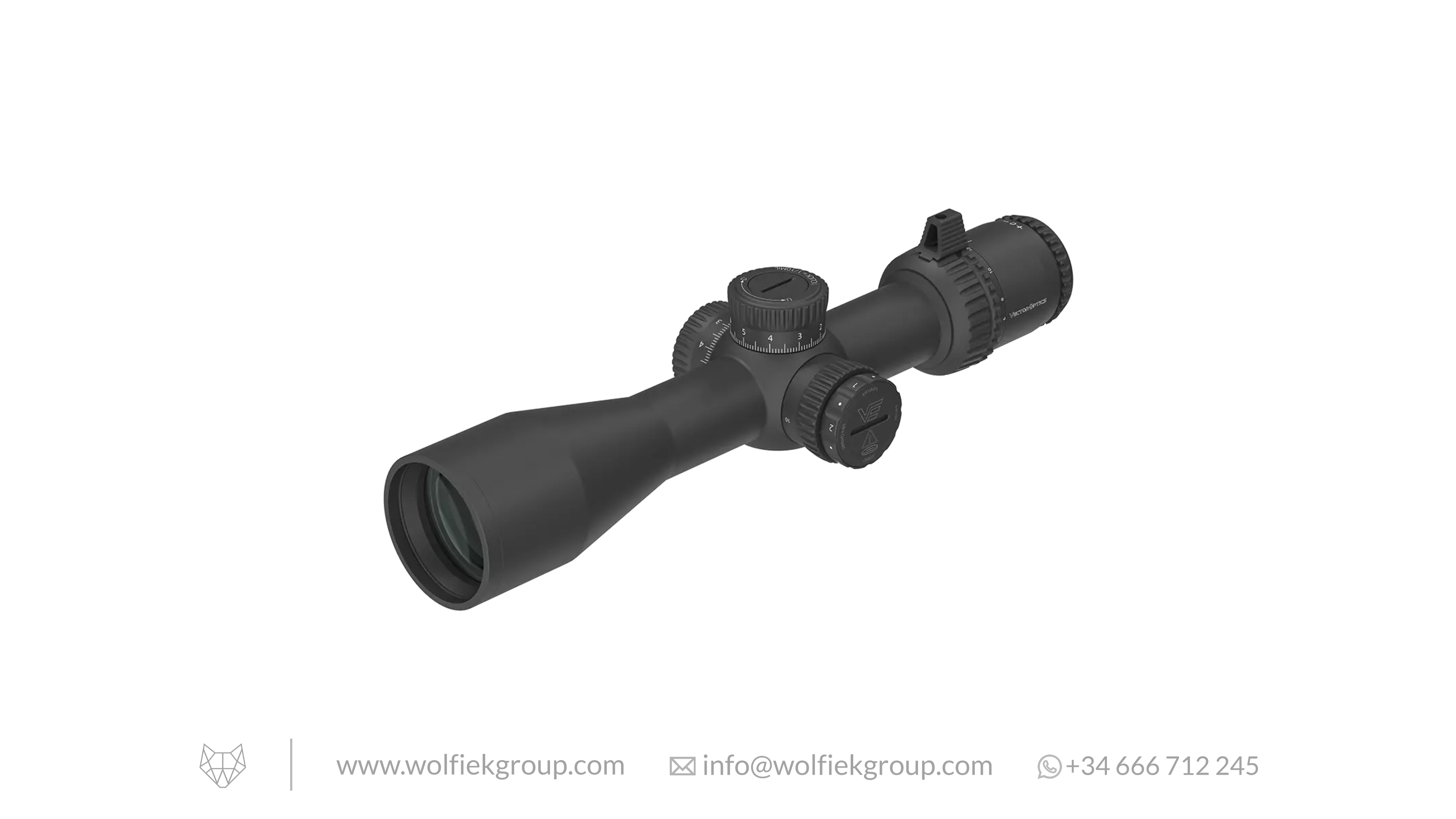 Vector Optics Veyron Riflescope - 6-24x44 HD CTR FFP GenII
