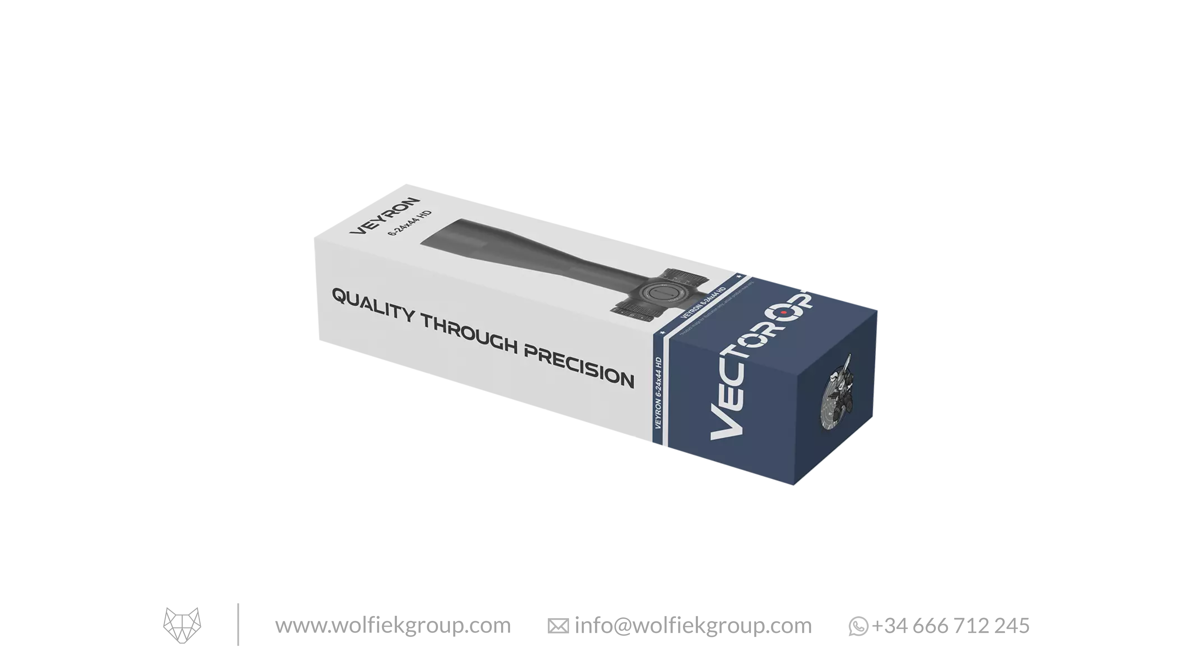 Vector Optics Veyron Riflescope - 6-24x44 HD CTR FFP GenII