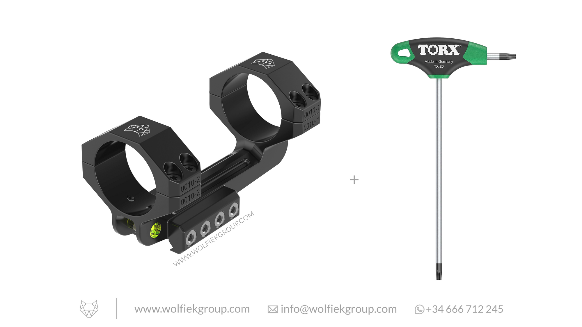 Wolfiek Group Scope Mounts 30mm ONE-PIECE