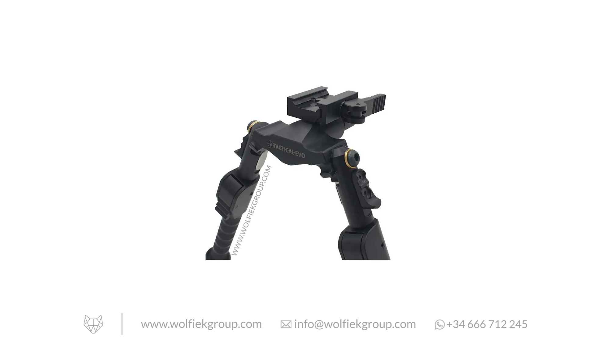 Bipod TACTICAL TK3 6,5-9" with bearing - Weaver or Arca-Swiss System