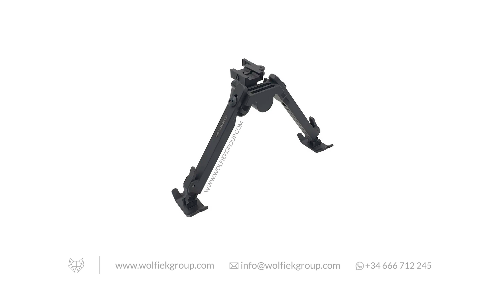 Bipod TACTICAL TK3 6,5-9" with bearing - Weaver or Arca-Swiss System