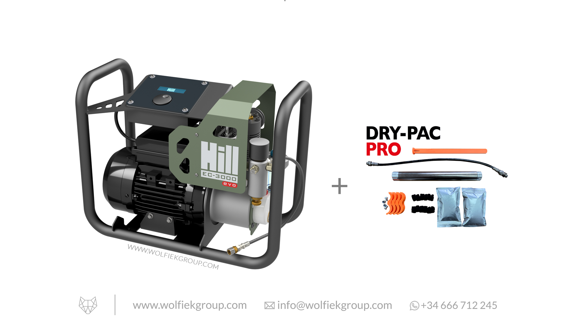 Electric air compressor outlet pump