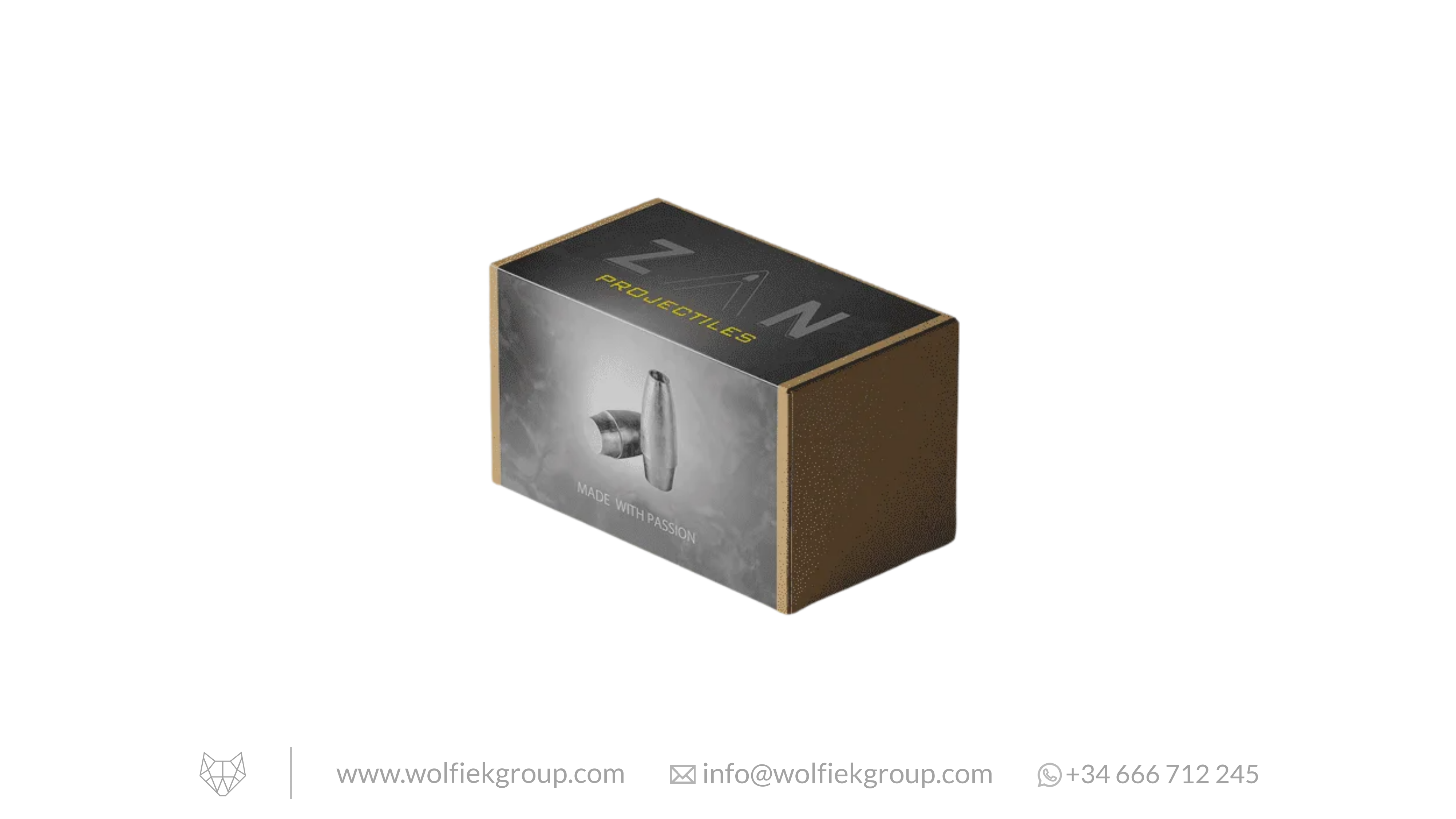 Zan Projectiles Airgun Slugs - Cal .457 (11.6mm)