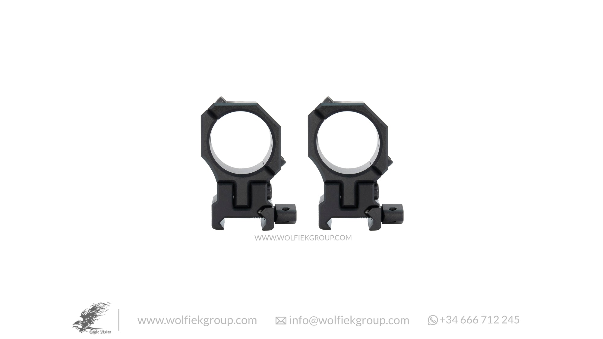 Eagle Vision · Picatinny Infinity Elevation Monturas de mira AJUSTABLES de 30 mm (INS/IPS/Adelante)