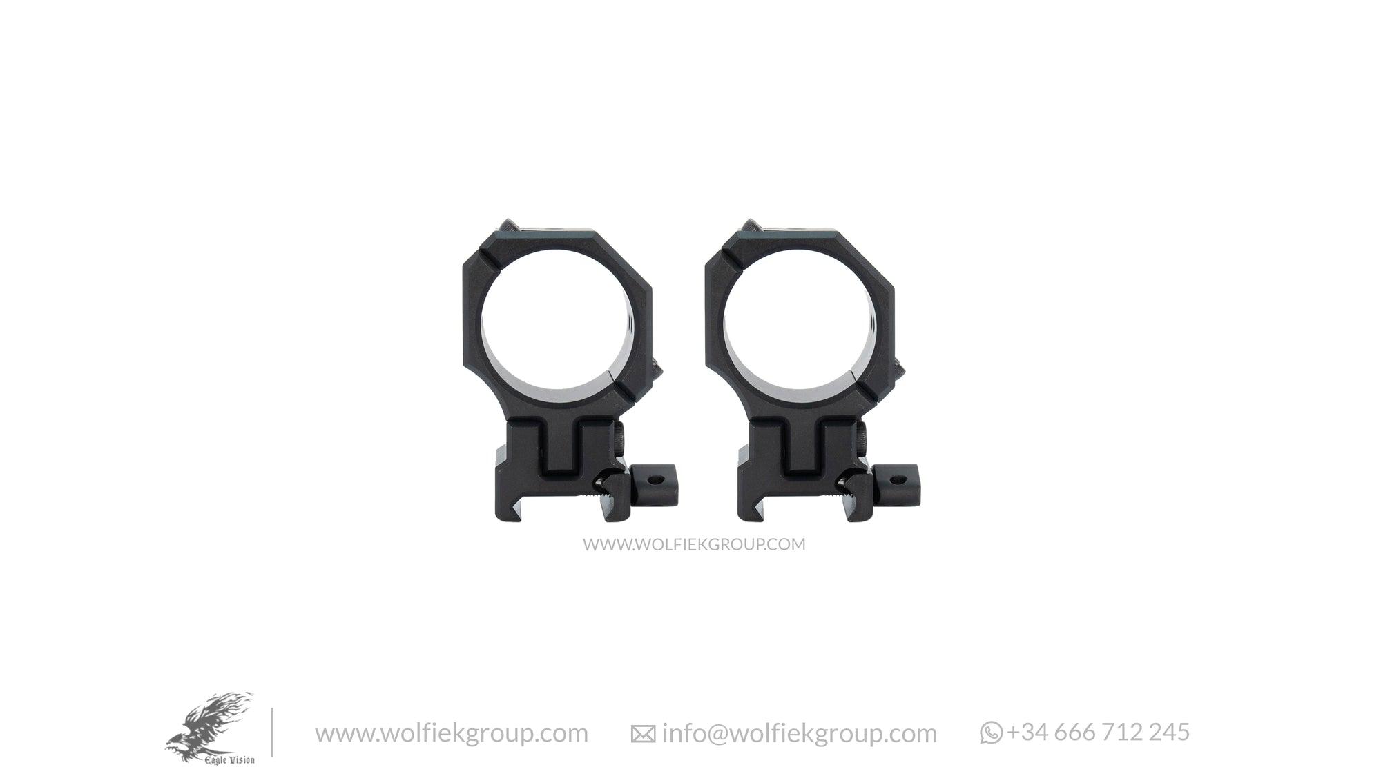 Eagle Vision · Picatinny Infinity Elevation ADJUSTABLE Scope Mounts 34mm (INS/Forward)