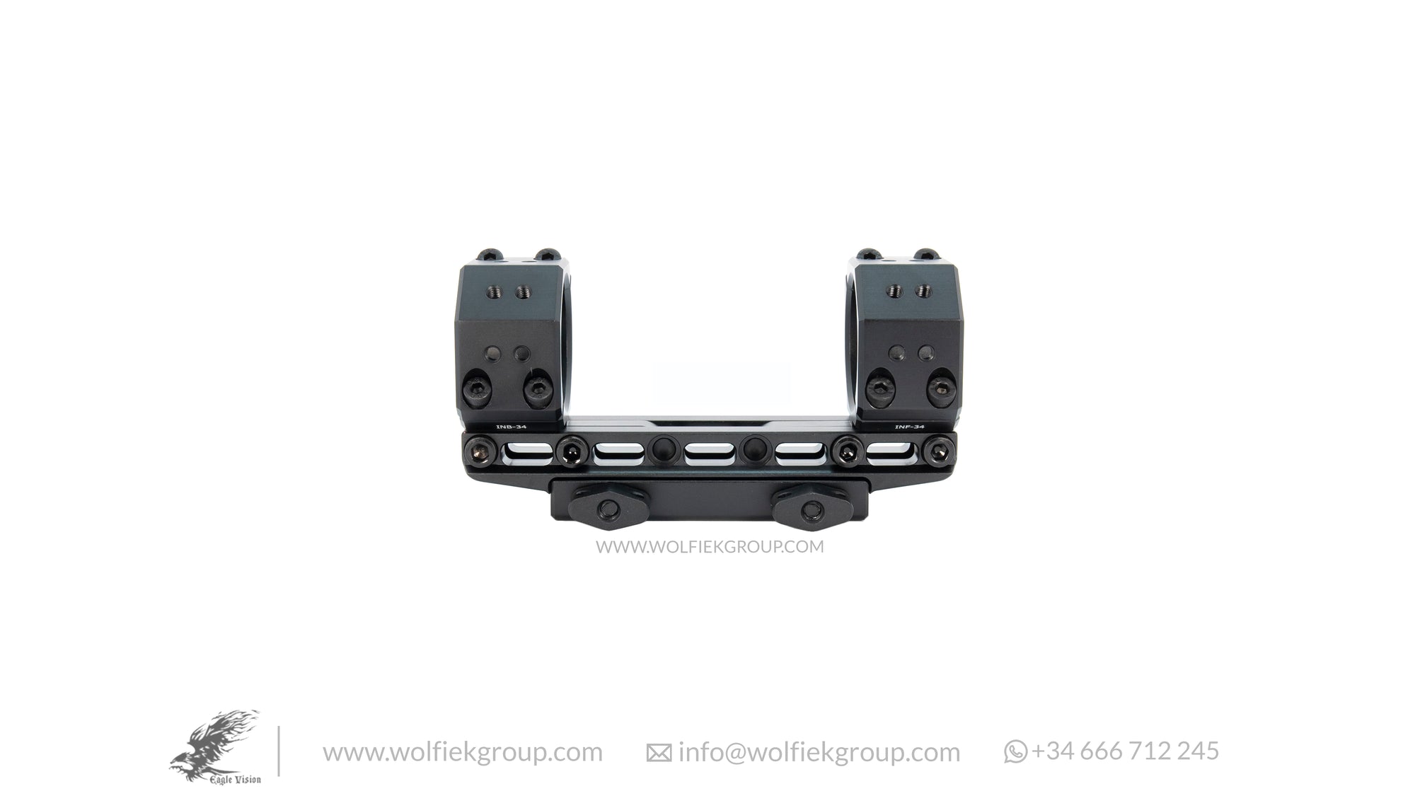 Eagle Vision · Picatinny Infinity Elevation ONE-PIECE Scope Mounts 34mm