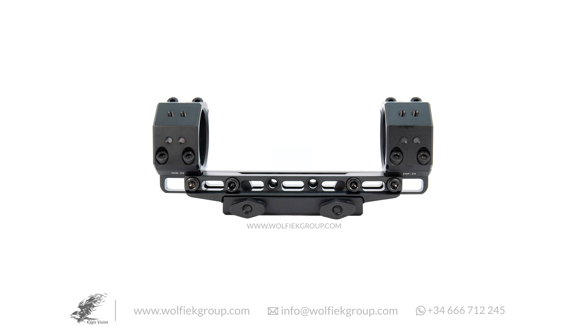 Eagle Vision · Picatinny Infinity Elevation ONE-PIECE Scope Mounts 34mm