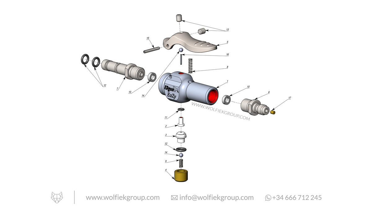 Easy fill revolutionary station spare parts diagram