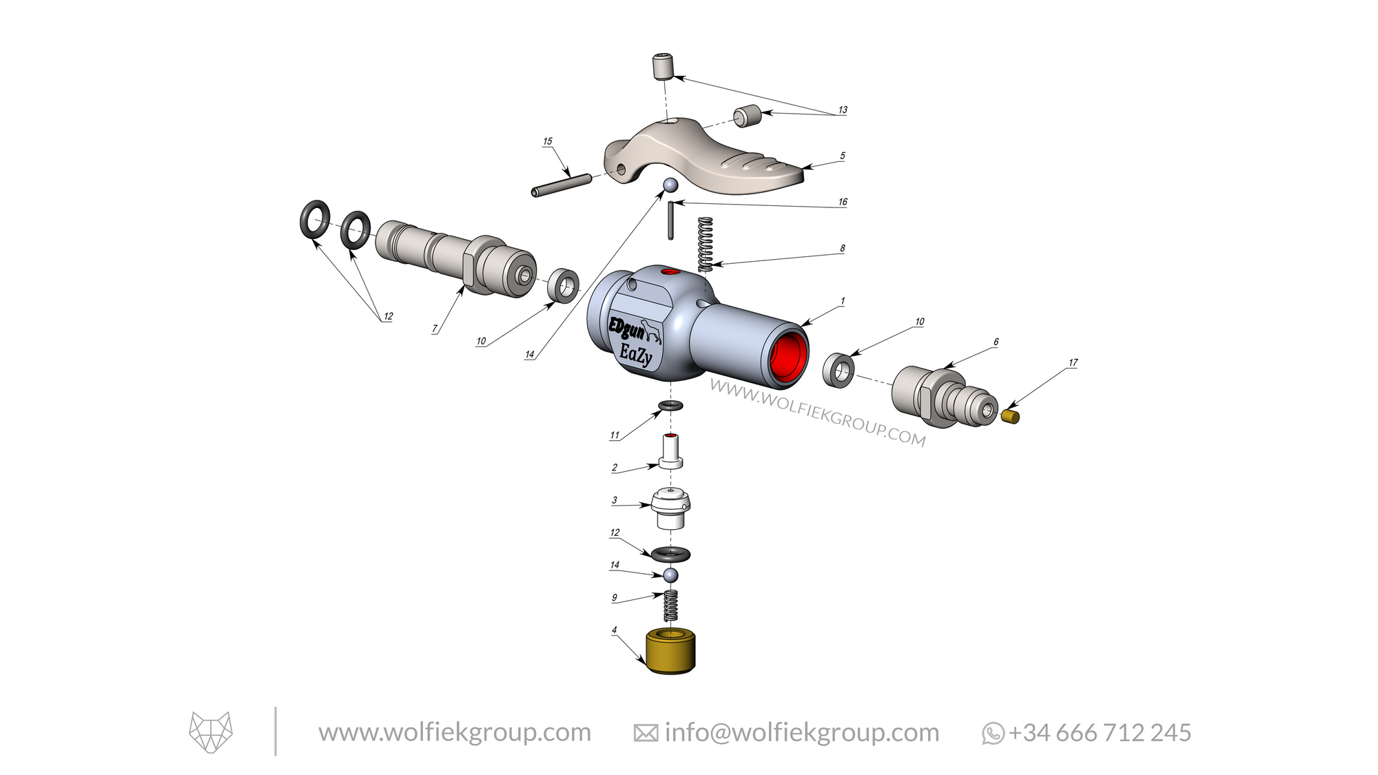 Easy fill revolutionary station spare parts diagram 