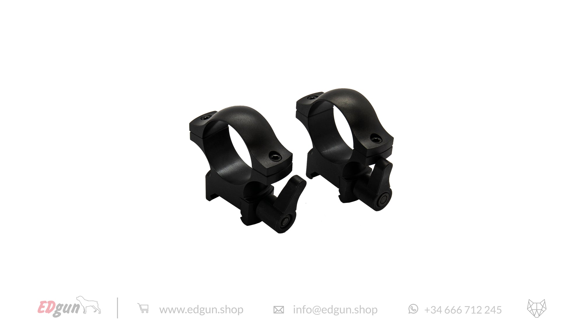 EDgun Tactical Match Rings 30mm