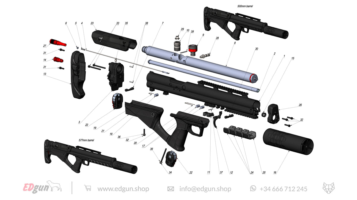 General Spare Parts for Fenix & F7