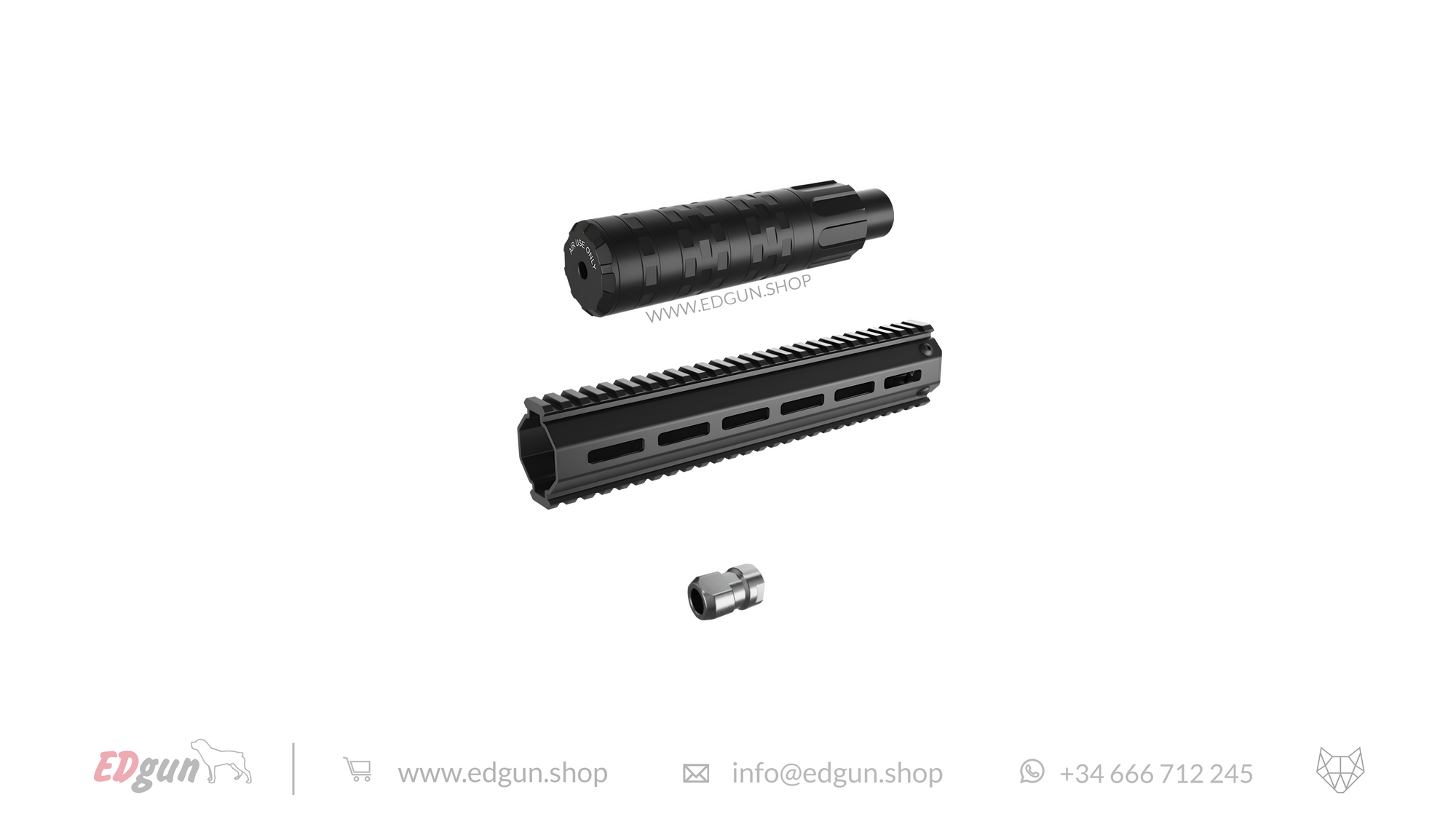 Behemoth QD Silencer TRI-LUG KIT Picatinny