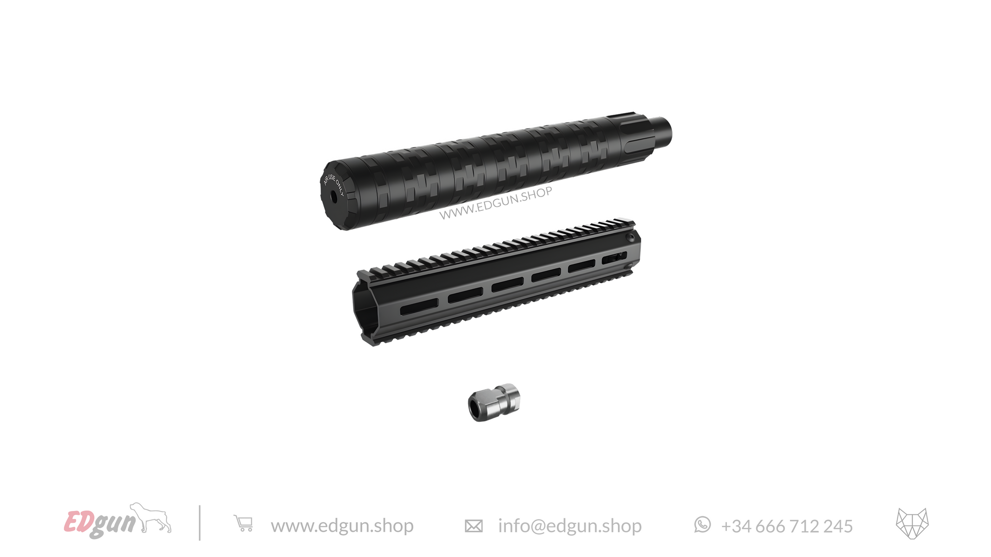 Behemoth QD Silencer TRI-LUG KIT Picatinny