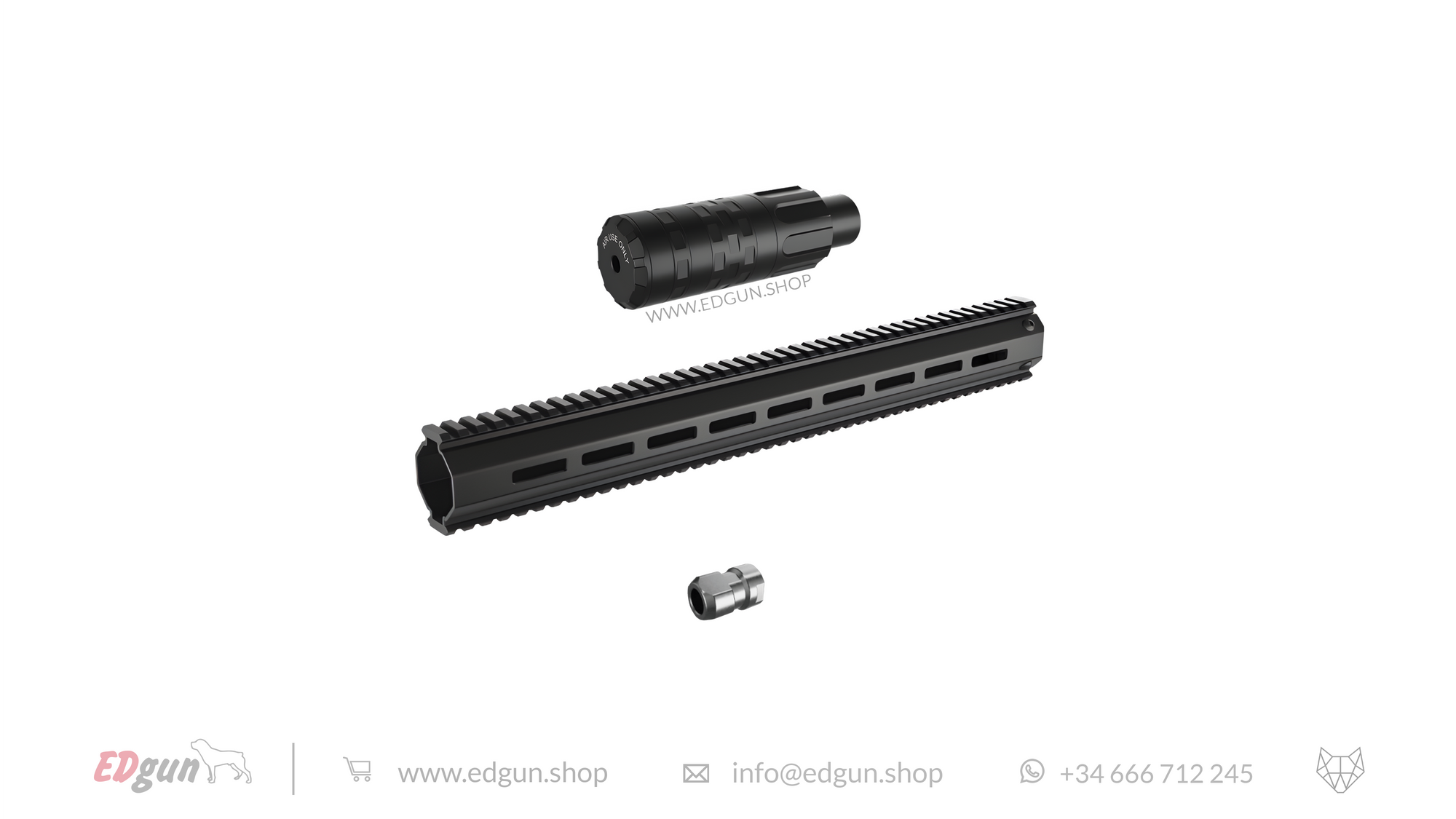 Behemoth QD Silencer TRI-LUG KIT Picatinny