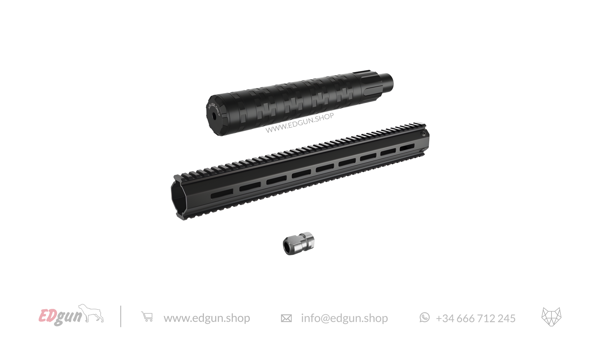 Behemoth QD Silencer TRI-LUG KIT Picatinny