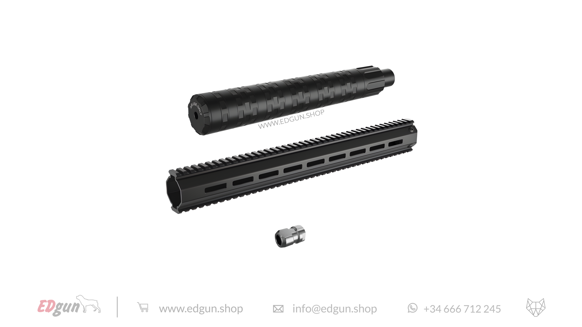 Behemoth QD Silencer TRI-LUG KIT Picatinny