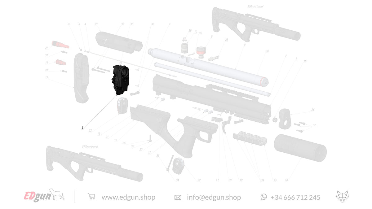 General Spare Parts for Fenix & F7