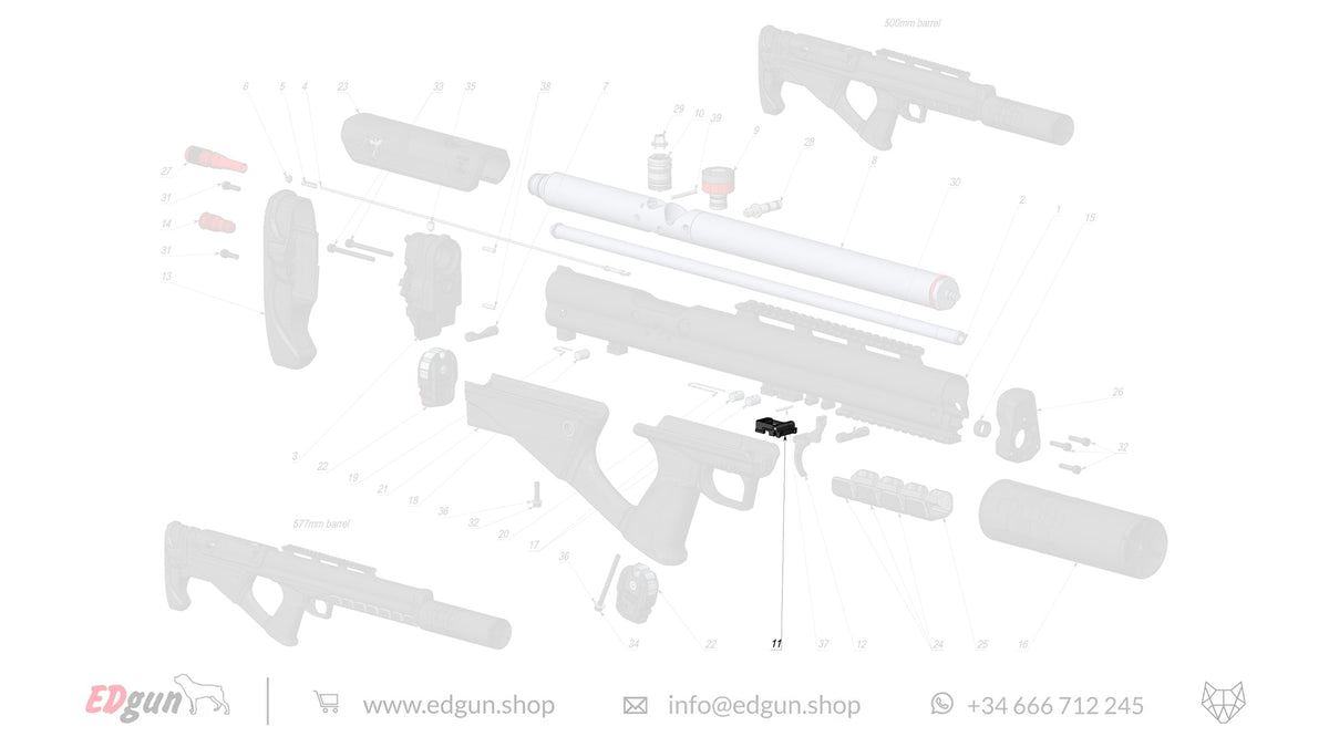 General Spare Parts for Fenix & F7