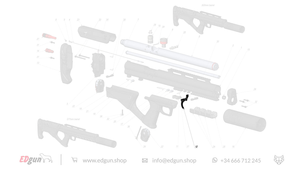 General Spare Parts for Fenix & F7