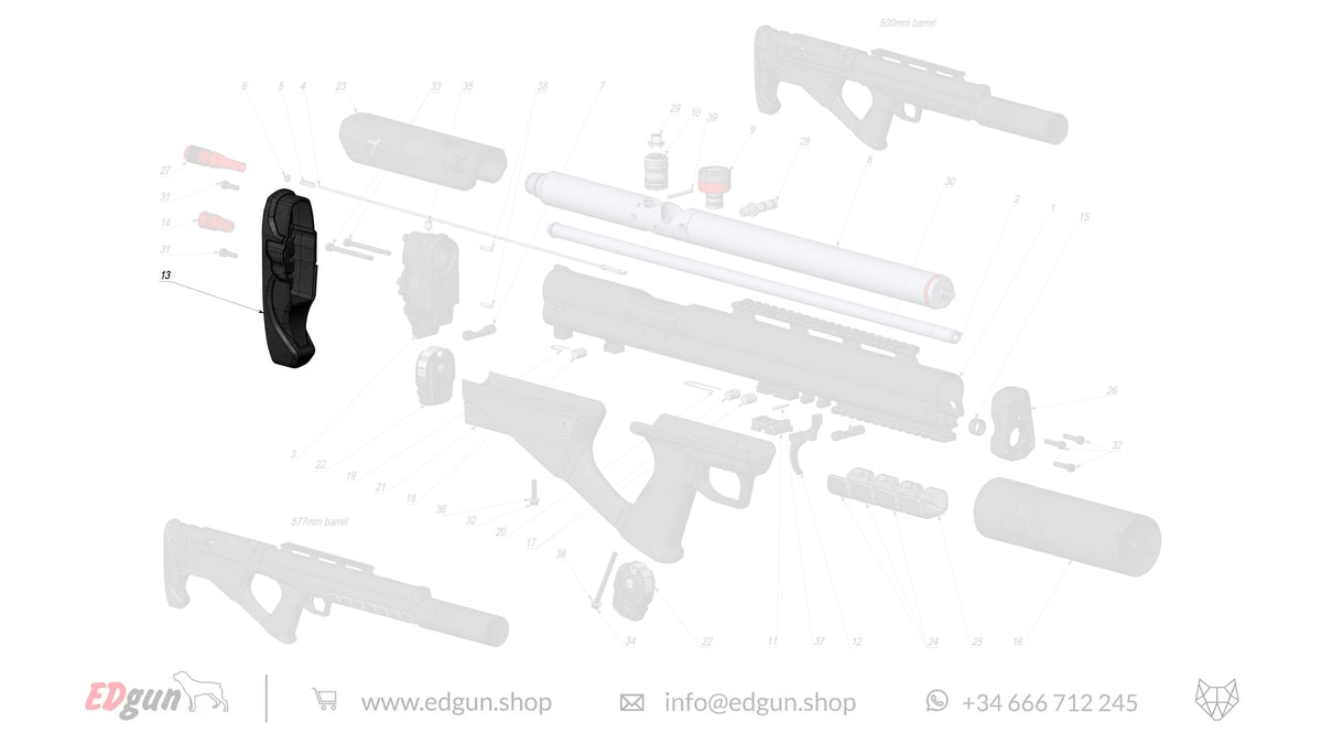 General Spare Parts for Fenix & F7