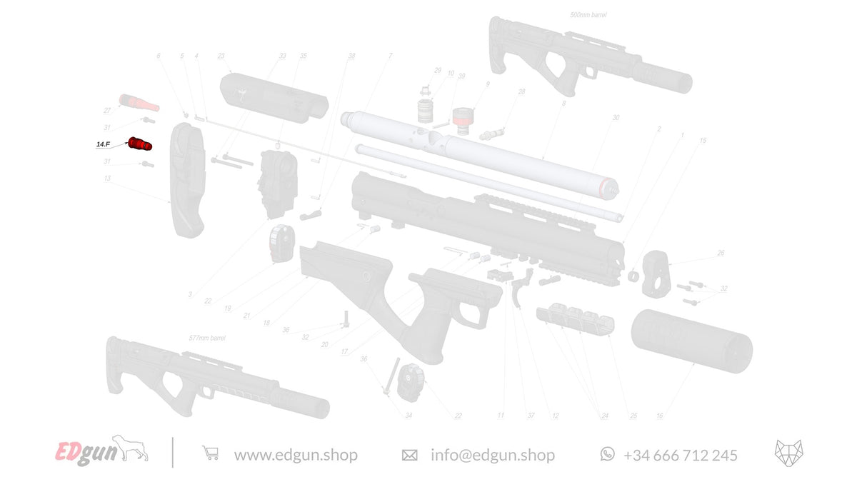 General Spare Parts for Fenix & F7